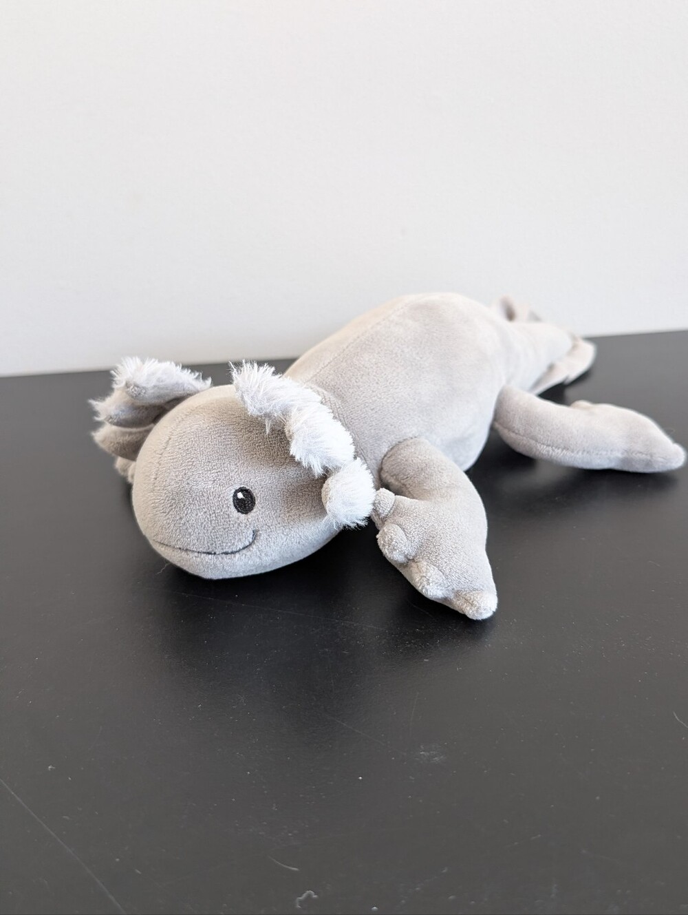 Mary Meyer Grey Axolotl Plush Toy, 12"